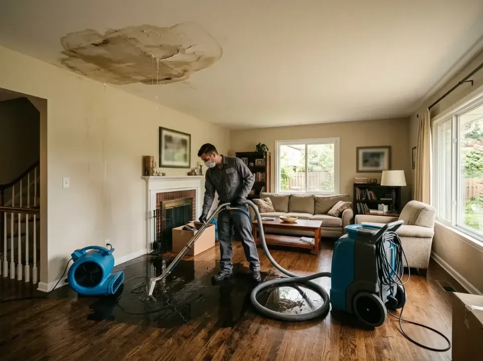 attic-pipe-burst-ceiling-drip-008 — frequently asked questions, Water Damage Restoration & Carpet Care in Lavaca, AR